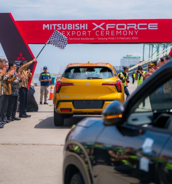 IPCC Melayani Ekspor Pertama Mitsubishi XForce pada tahun 2024