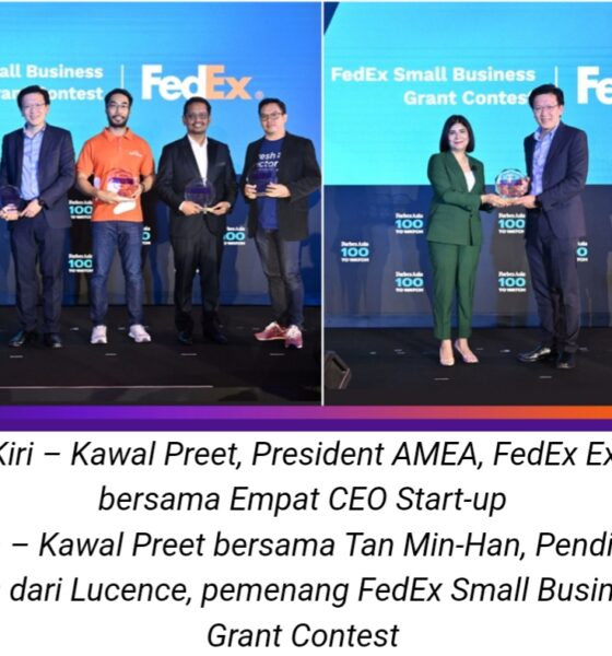 Empat Start-up, Memenangkan Penghargaan FedEx 2024 SBGC Asia Pasifik